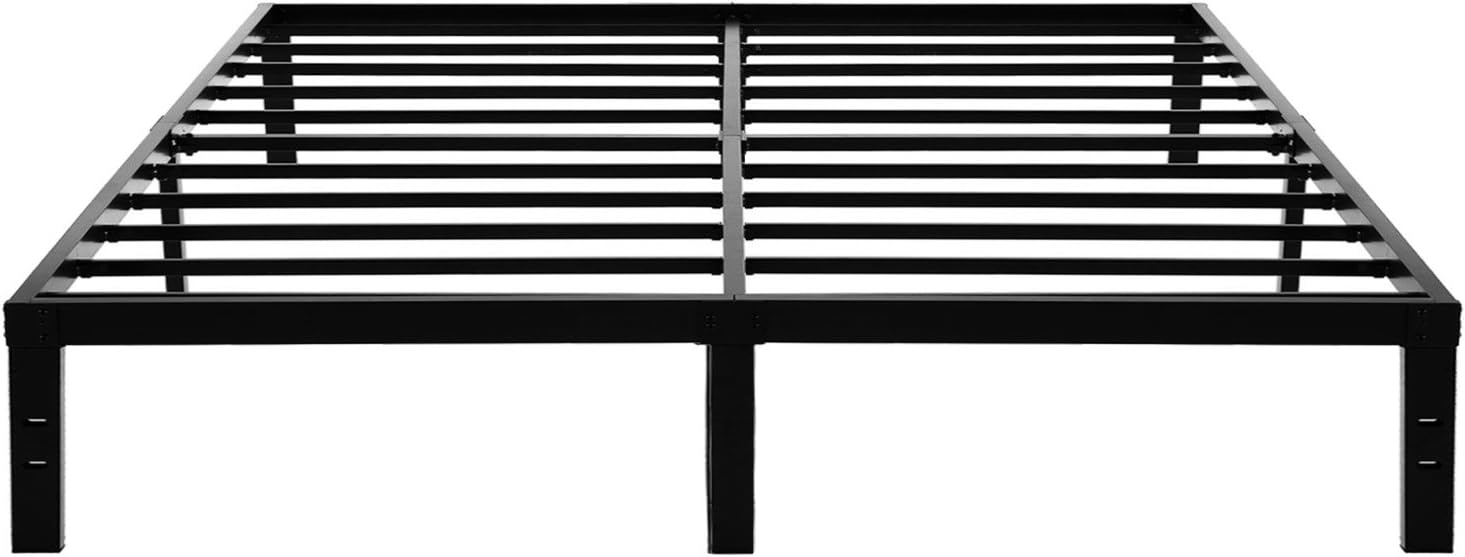 45MinST 14 Inch Platform Bed Frame/Easy Assembly Mattress