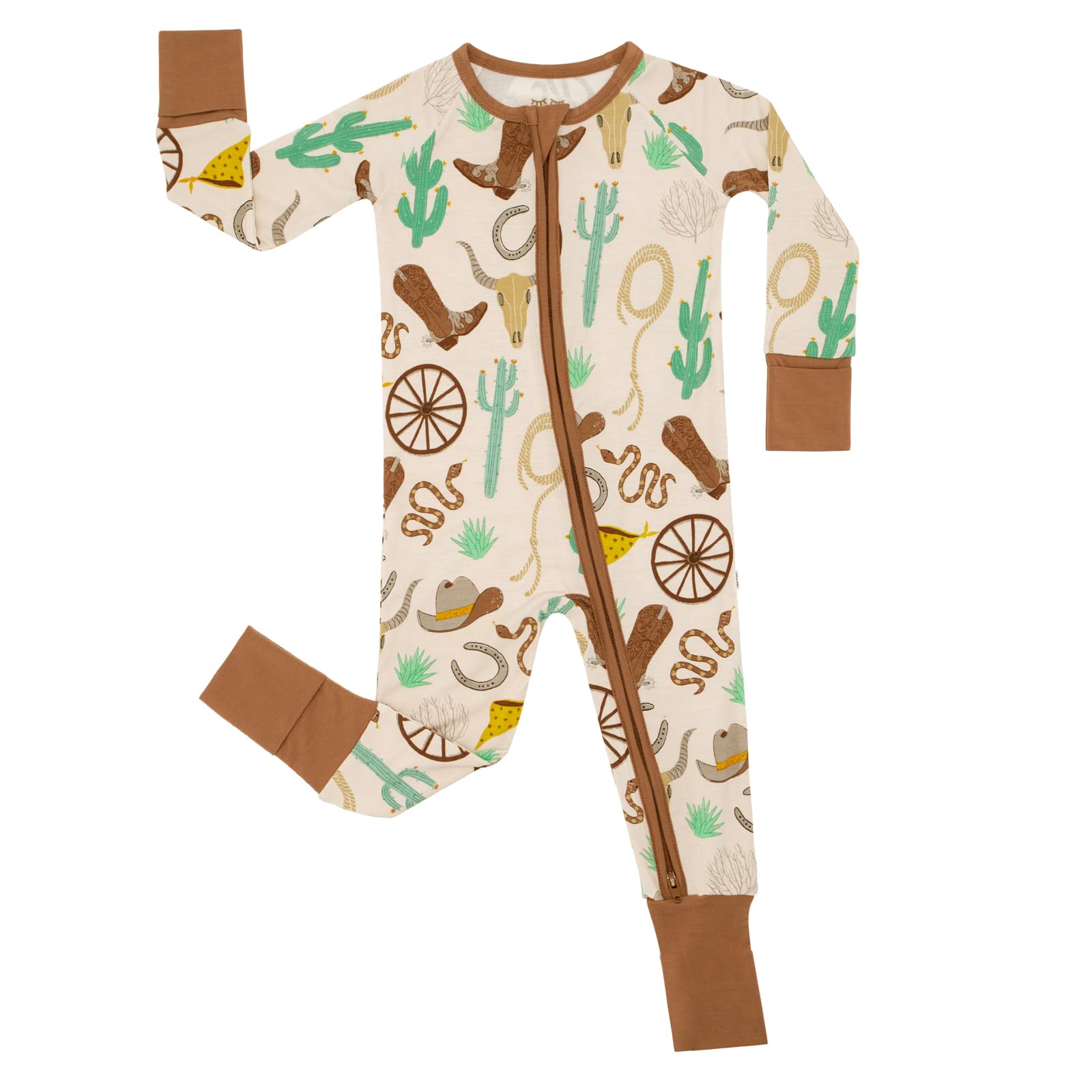 Little Sleepies Pajamas for Baby Boys &amp; Girls, Viscose from Bamboo Baby Pajamas, Sleepers, 2-Way Zipper PJs