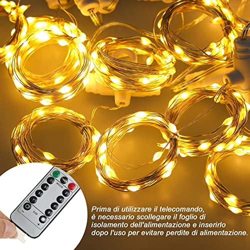 Anpro Tenda Luminosa - USB Tenda Luci 300 LED