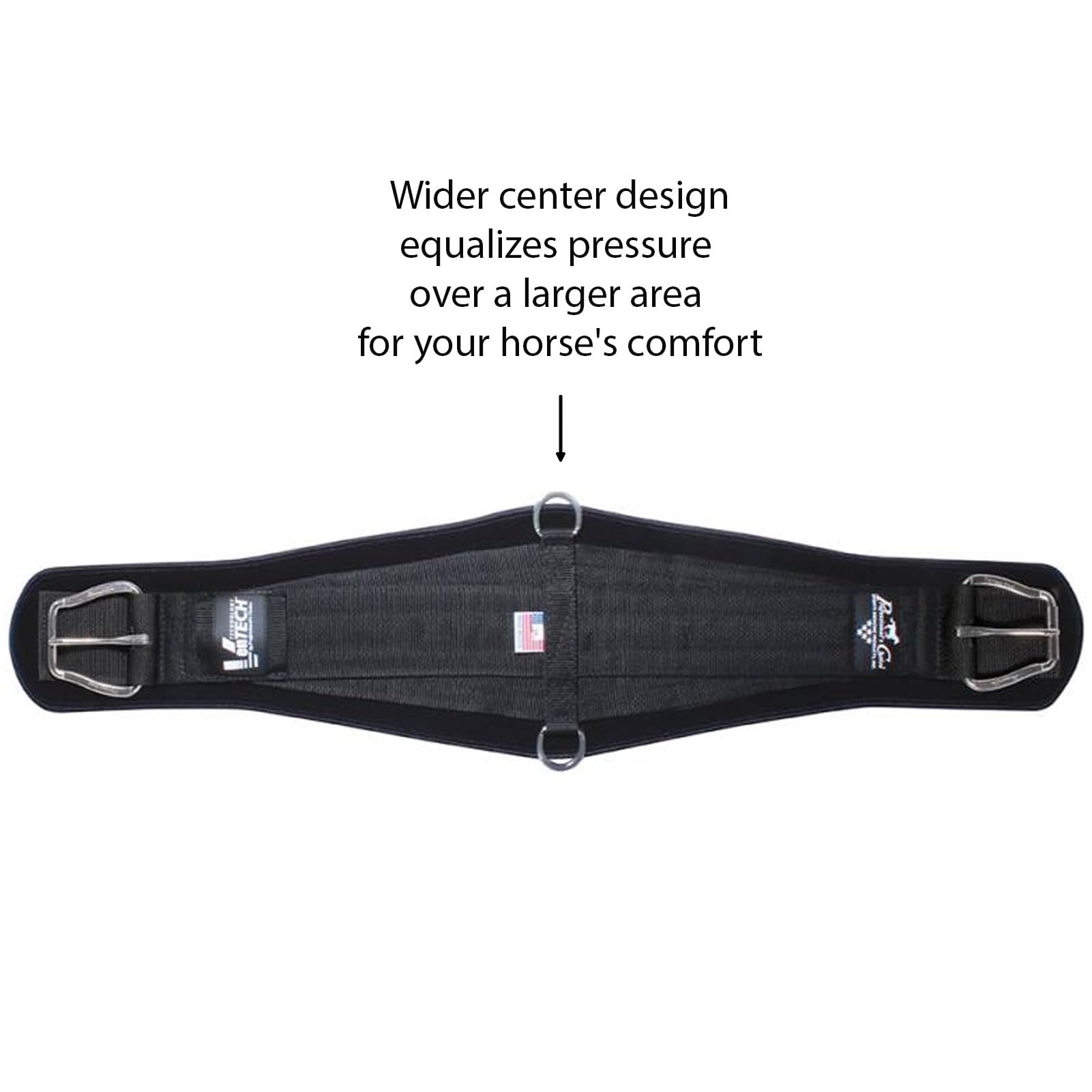 Profesionales Elección Equine Ventech Roper Cinch