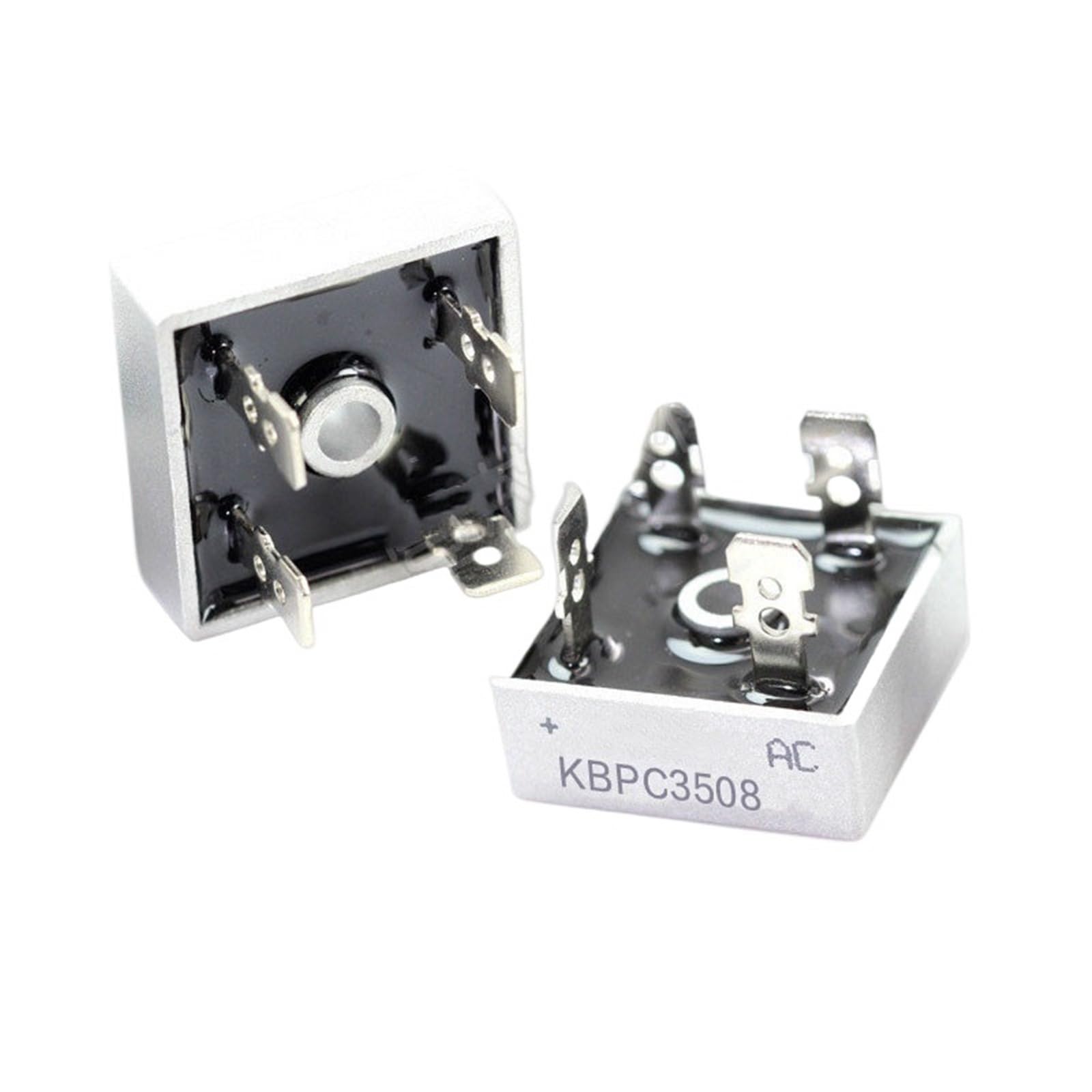 Puente rectificador KBPC3508 DIP-4 cuadrado de 35 A y 800 V para electrónica de potencia 4