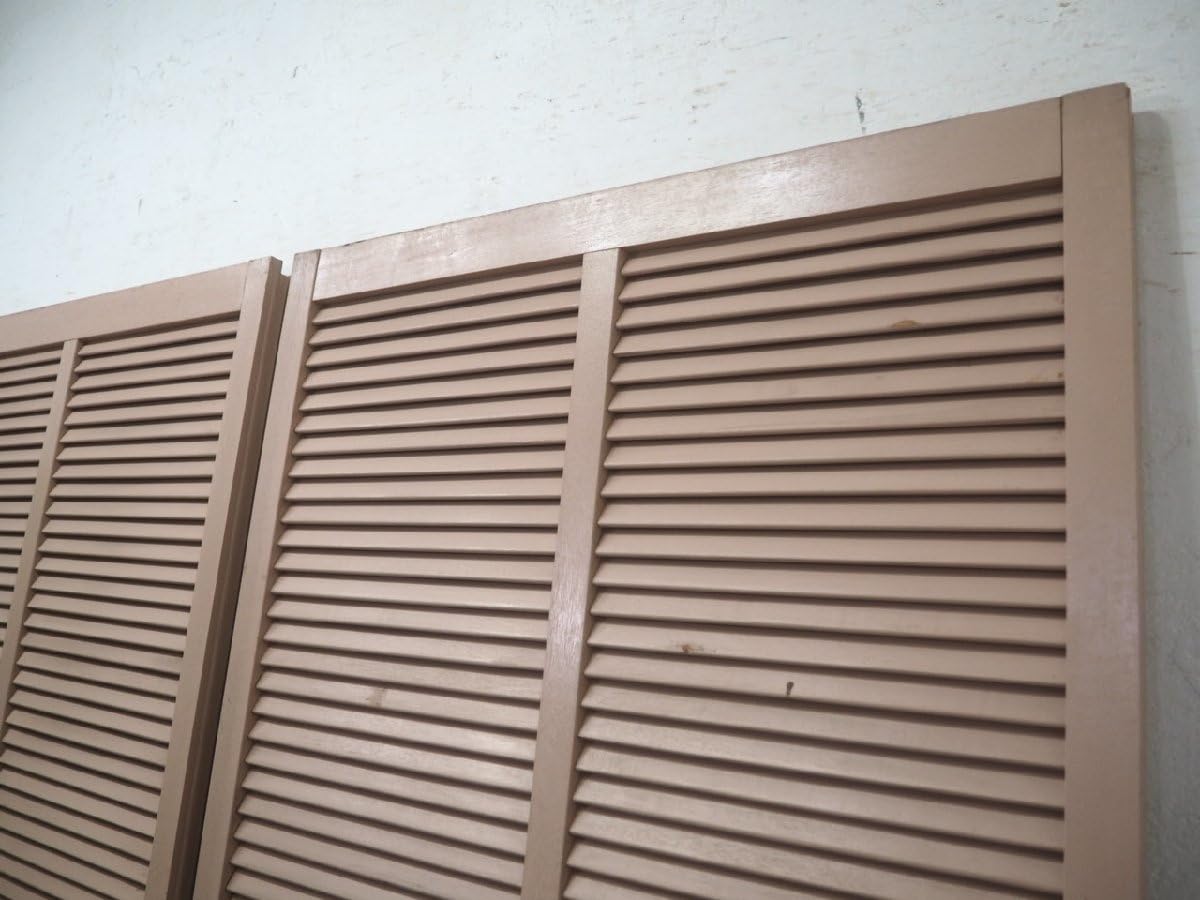 古美術 木製デザイン間仕切り 2枚セット 古美術 木製デザイン間仕切り