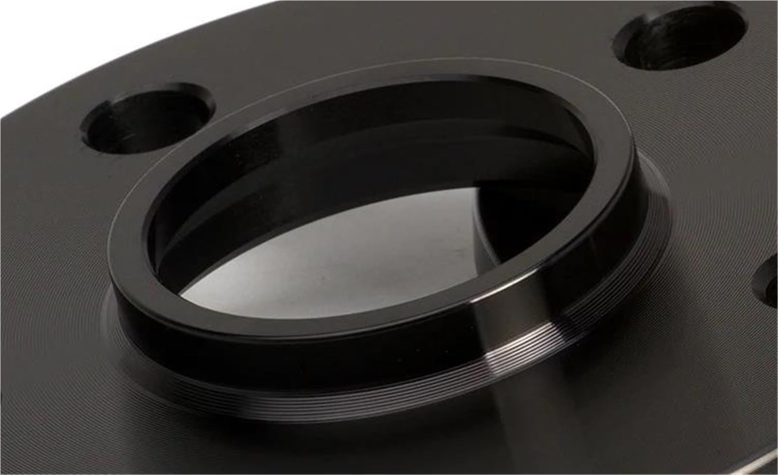 Durabilidad Duradera 2 Piezas De 3/5/8/12/15/20 Mm, Accesorios Duraderos para Coche, Adaptador Espaciador De Rueda, 5 X 127/5 X 130, 5 Tuercas, Apto para Jeep para Wrangler(5mm Black)