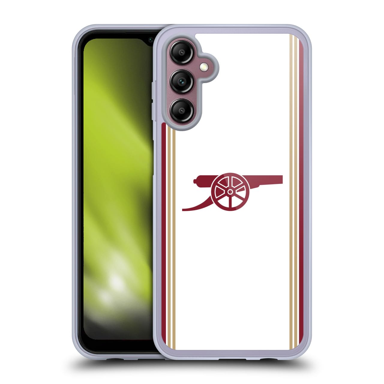 Head Case Designs Officially Licensed Arsenal FC Third 2025/26 Kit Gel Case [Military Grade Protection] Compatible With Samsung Galaxy A14 5G — image 1