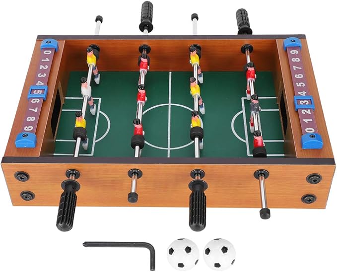 Foosball Table Mini Foosball Tabletop Soccerball Sports Indoor Table