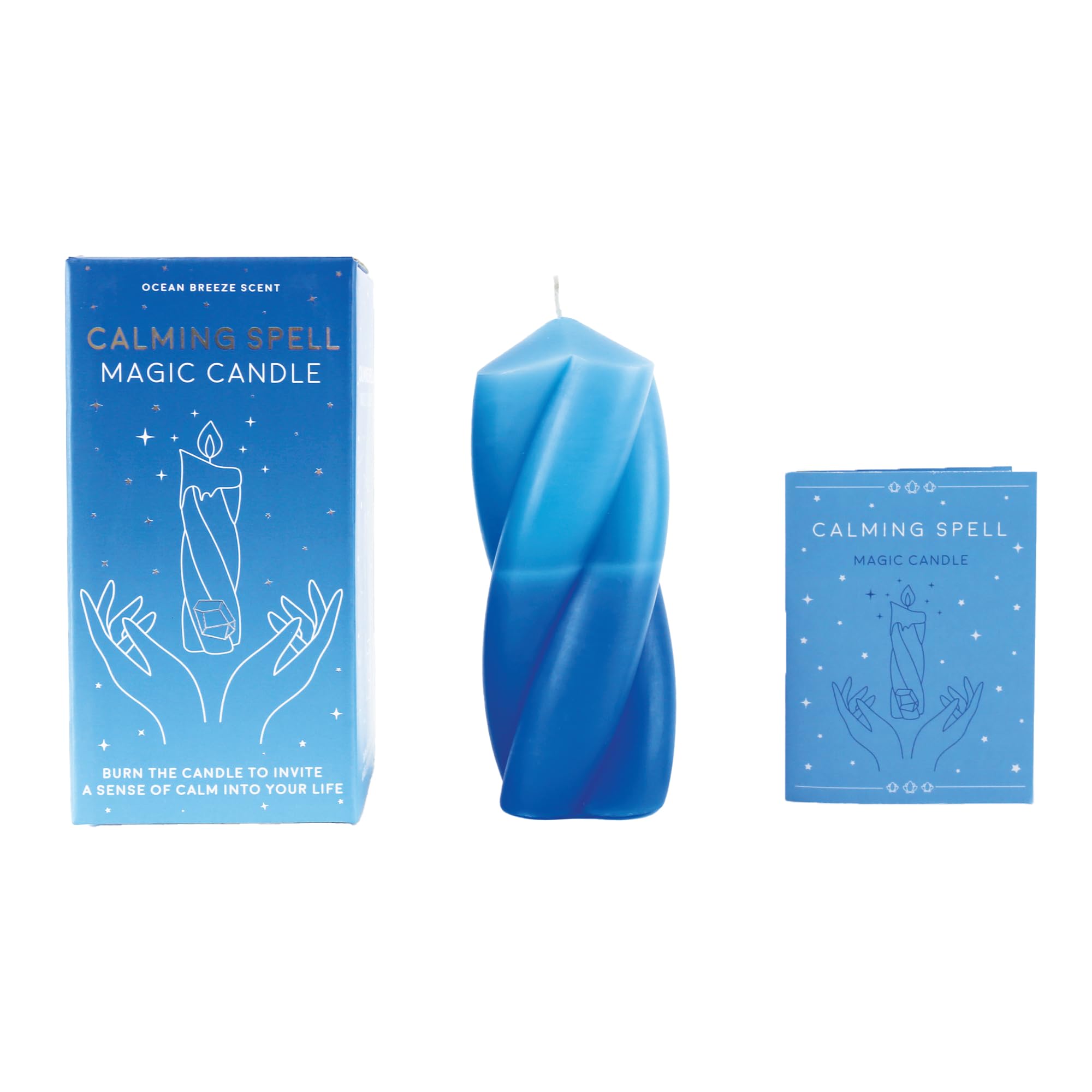 Gift Republic  Blue Calming Spell - Magic Candle, Sports Direct