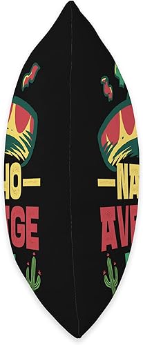 Miniatura 2 de Not Your Ordinary Name. Nacho - Almohada media Esme, 18 x 18 pulgadas, multicolor