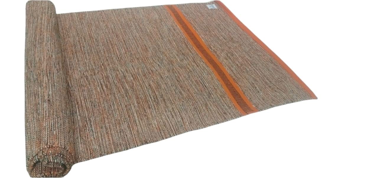 YOGA-NATION Cotton yoga mat-Handwoven yoga mat,Indian Natural Pure Cotton Mat,Pune yoga mat,Cotton yoga rug,yoga