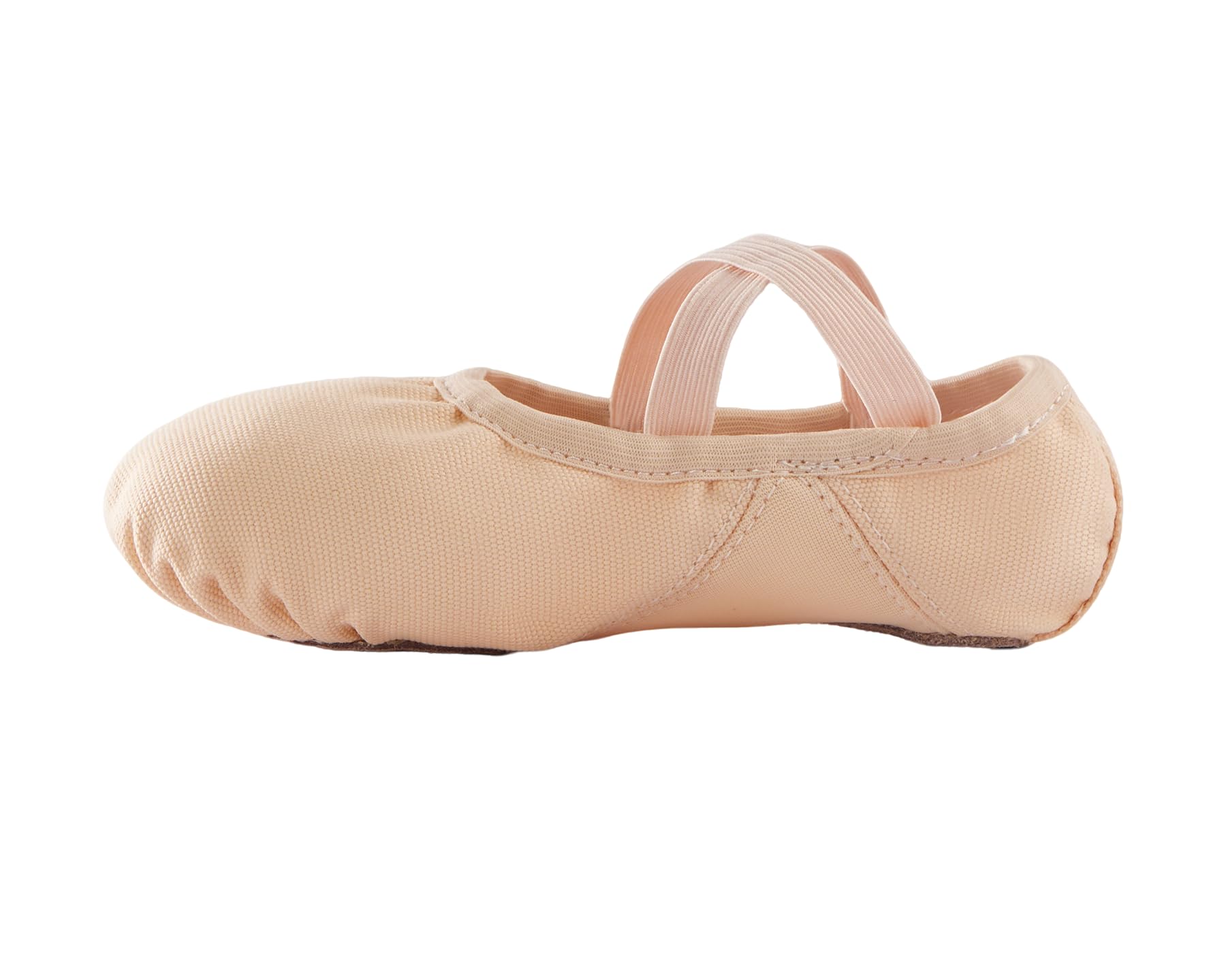 missfiona Scarpe da balletto per bambine, per principianti, balletto, pantofole con suola divisa