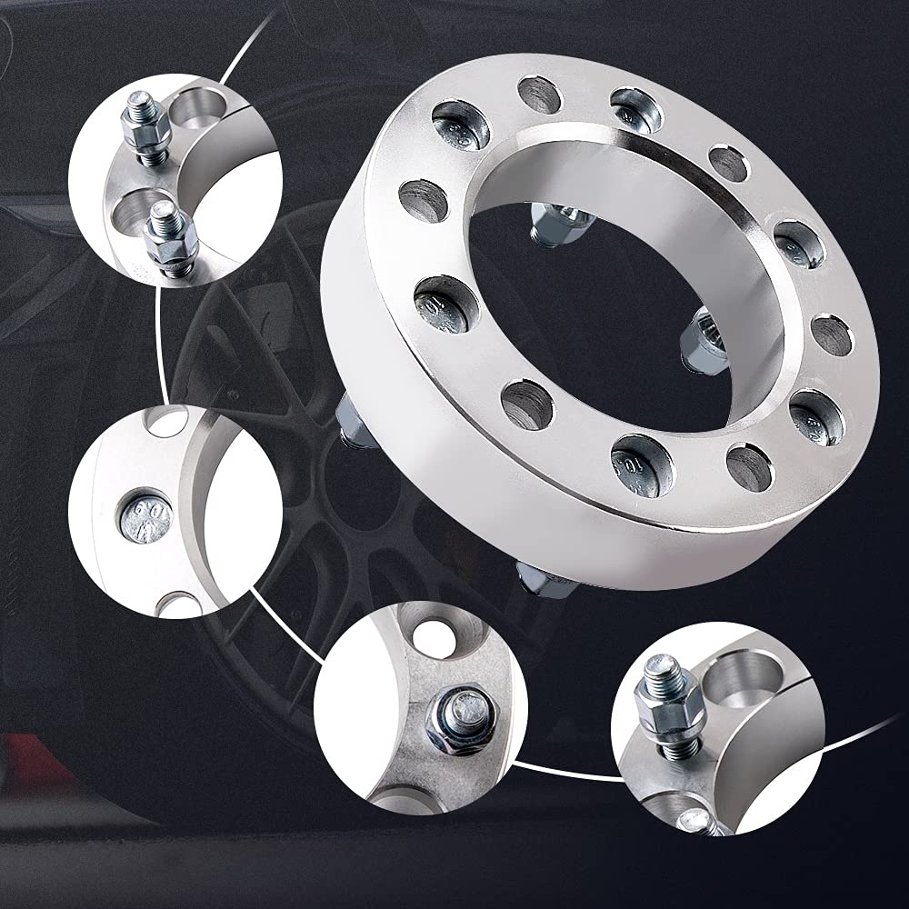 maXpeedingrods 4x 38mm Spurverbreiterung 6x139.7 M12x1.5 für Toyota für 4Runner Land cruiser Pickup