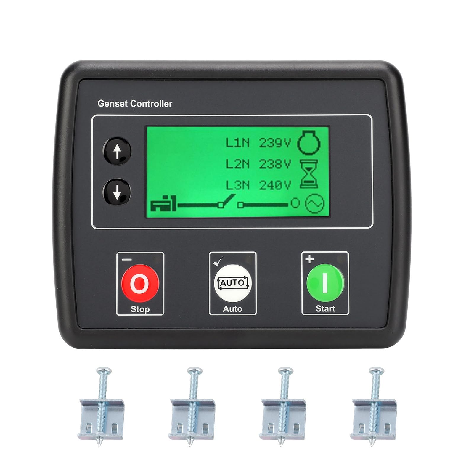 Generic Controlador de Falla de Red Automática DSE4520, Módulo de Control de Generador Diésel de Arranque Automático para Suministros Industriales