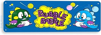 Tinworld Tin Sign Bubble Bobble Arcade Shop Game Room Metal Decor Marquee Retro Console A263