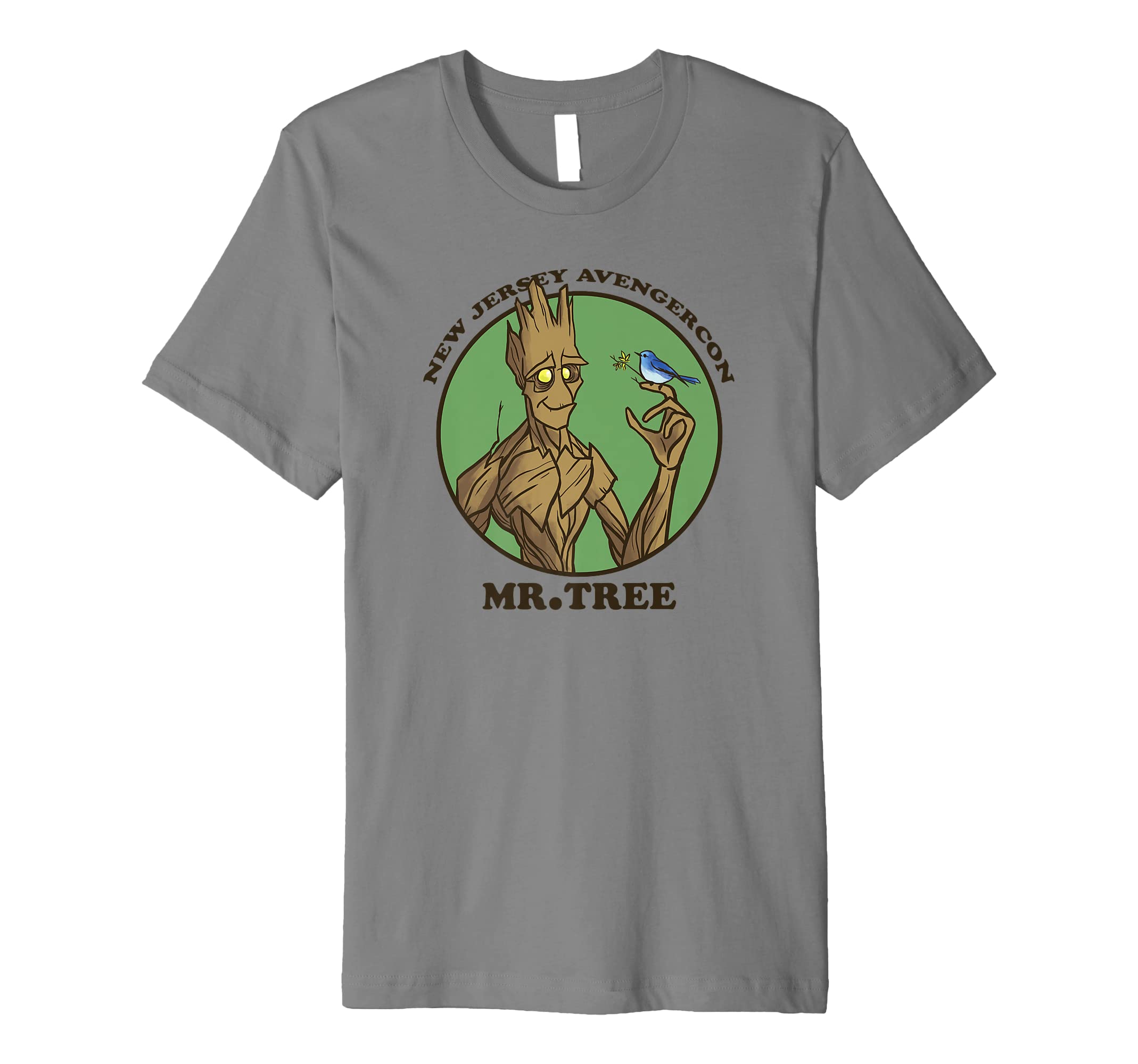 Ms. Marvel AvengerCon Mr. Tree Groot Premium T-Shirt