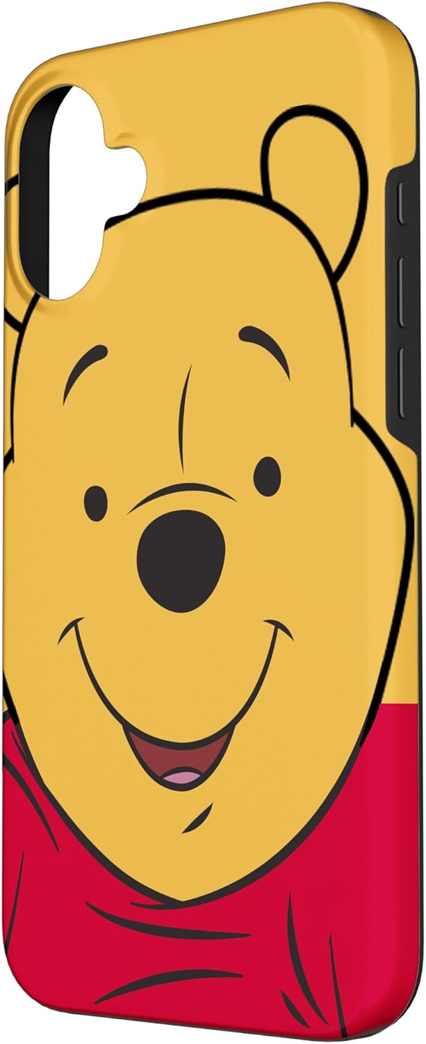 Disney Winnie The Pooh Bear Yellow Case for iPhone 16 Plus - Image 2