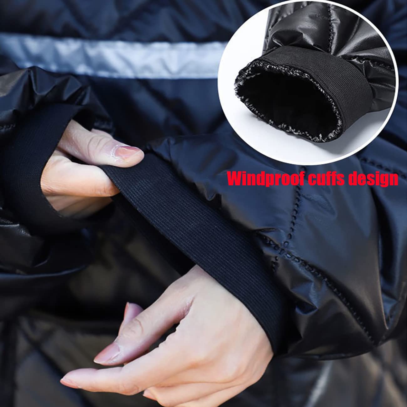 Manta cálida y Resistente al Viento para Silla de Ruedas, Impermeable, con Forro Polar, Universal para sillas de Ruedas manuales y eléctricas, Scooters de Movilidad y Scooters eléc