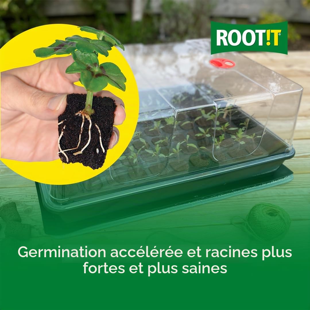 Root!T ROOTT Tapis Chauffant Large-60W Noir