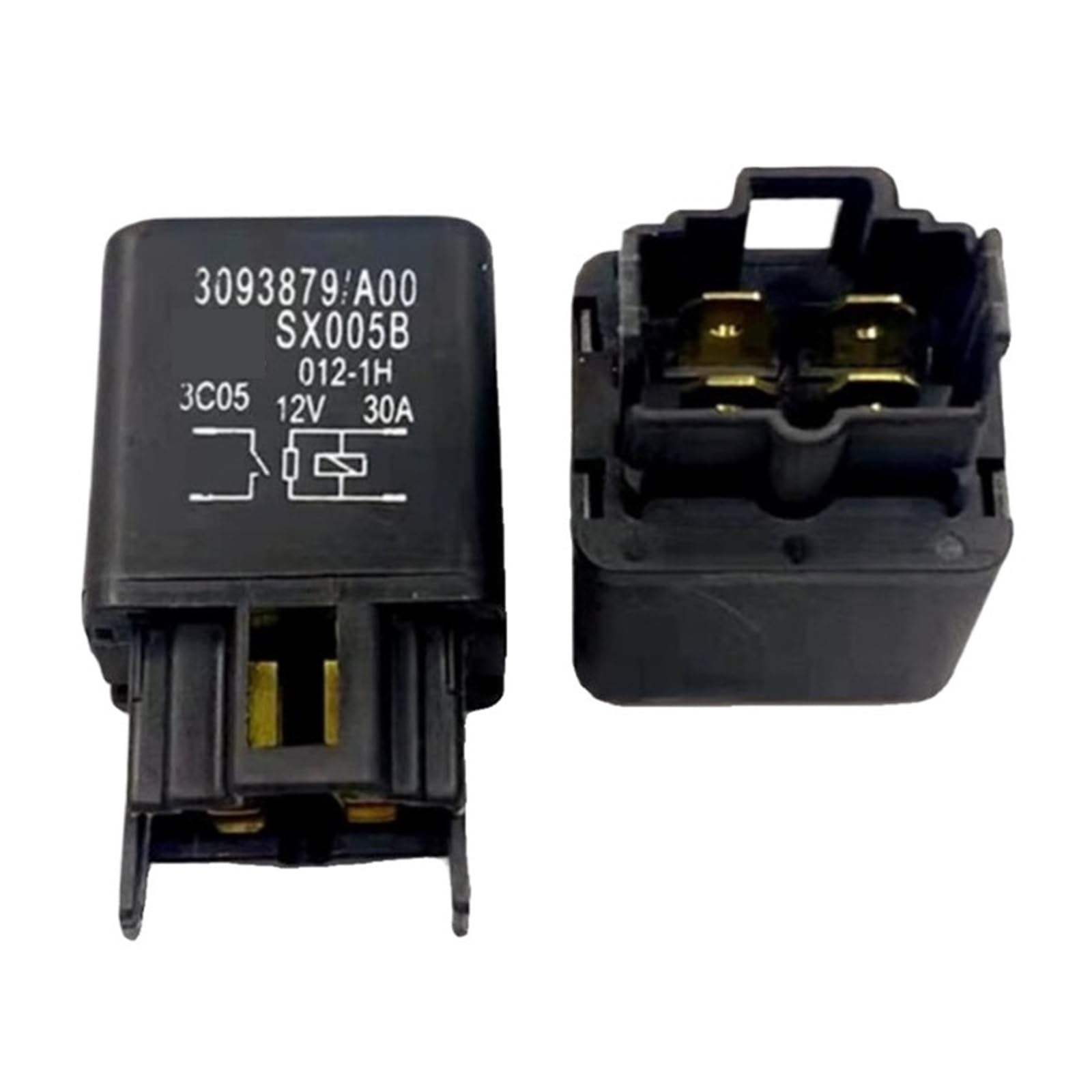 Relay 12V 30A 4PIN évite la surchauffe et stabilise le courant automobile