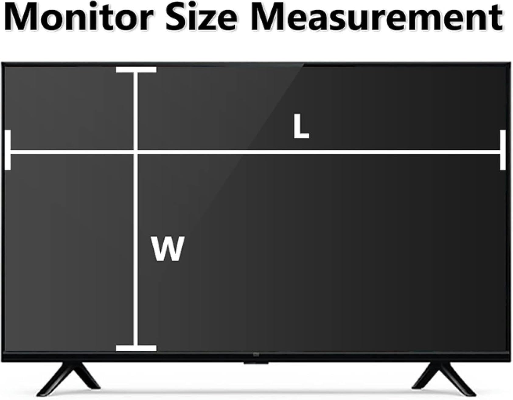 Kratzfeste Tv-Folie Für 32-77 Zoll Bildschirmdiagonale, Blendfrei, Uv-Schutz, Blaulichtfilter, Staubdicht – Reduziert Die Strahlung Um Bis Zu 90 % – Beugt Augenermüdung Vor / C, Clear – 55 Zoll (1221