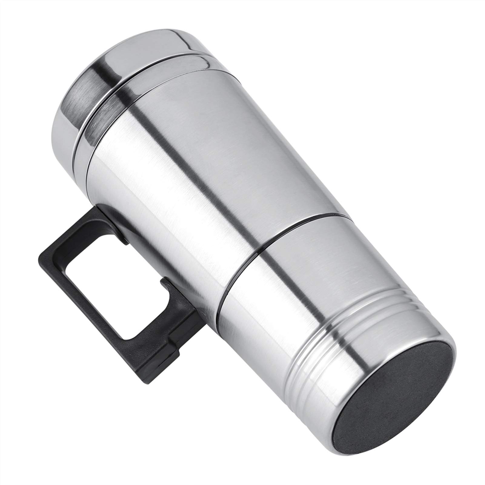 Bouilloire à Eau Chaude électrique, 12 v/24 v 300 ML Portable en Acier Inoxydable Voiture cafetière Chauffage Tasse à Boire Bouteille(12V)