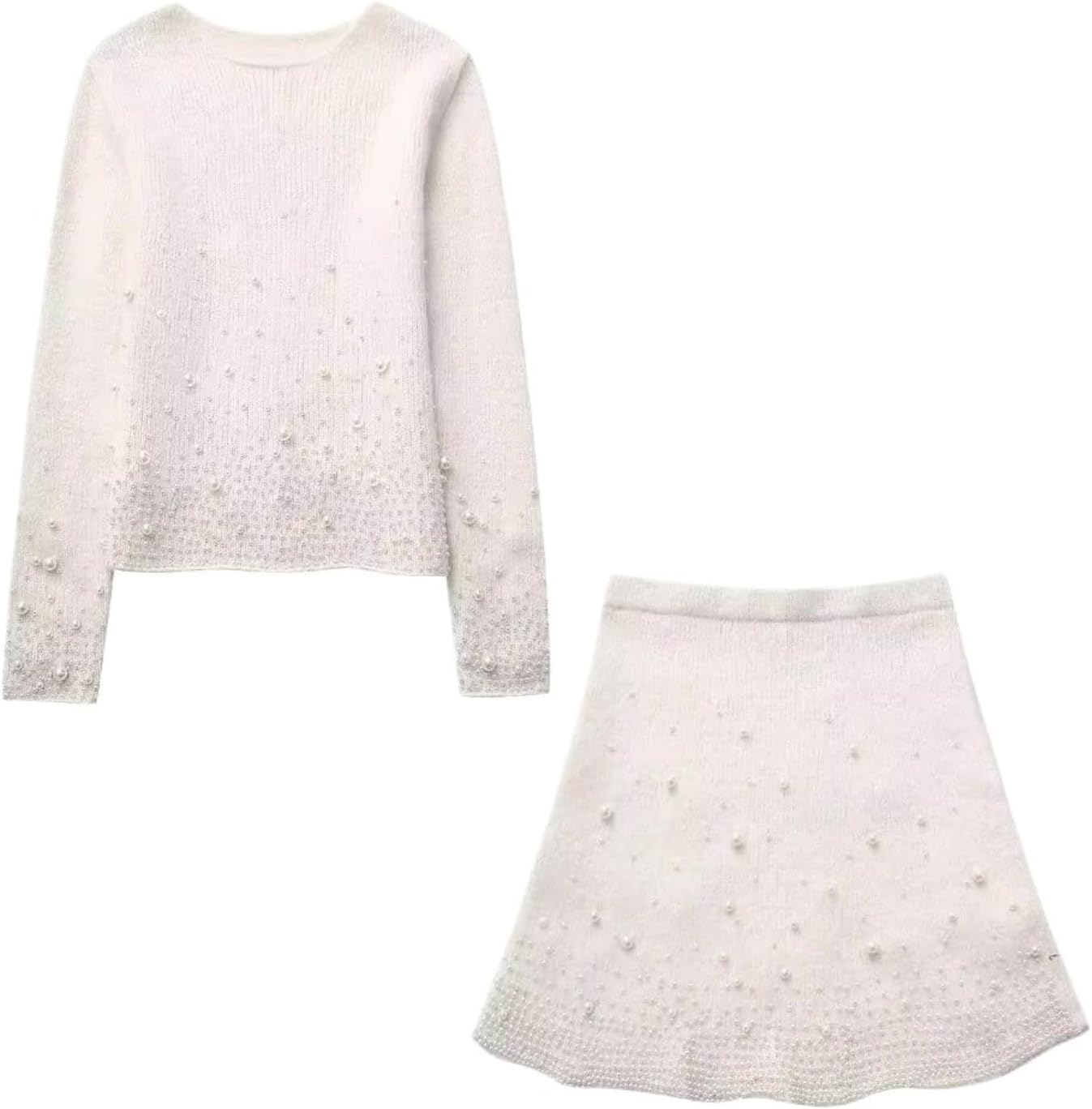 Women Knit Skirt Sets for Women Sweater Women Suits