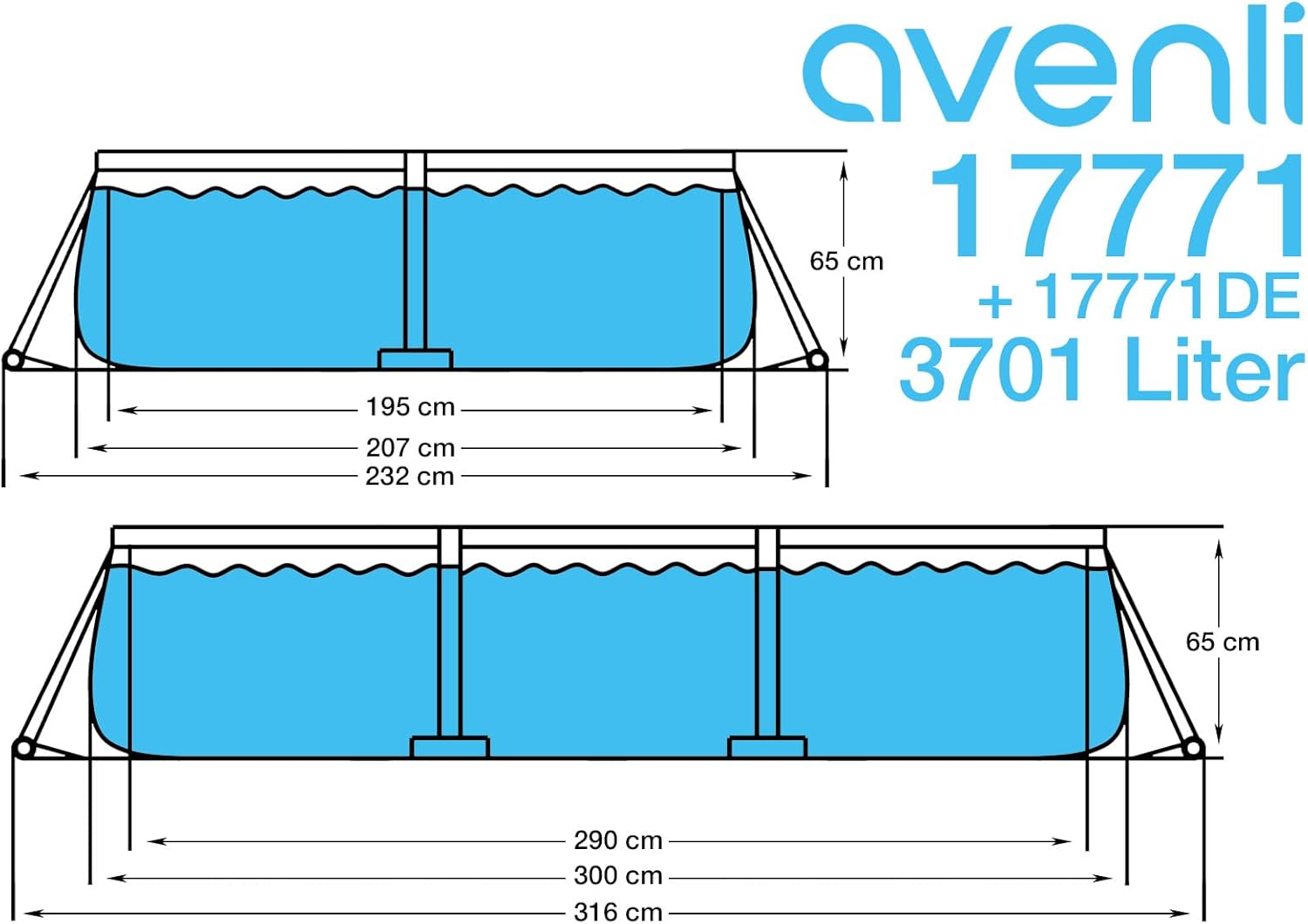 Avenli pool product box