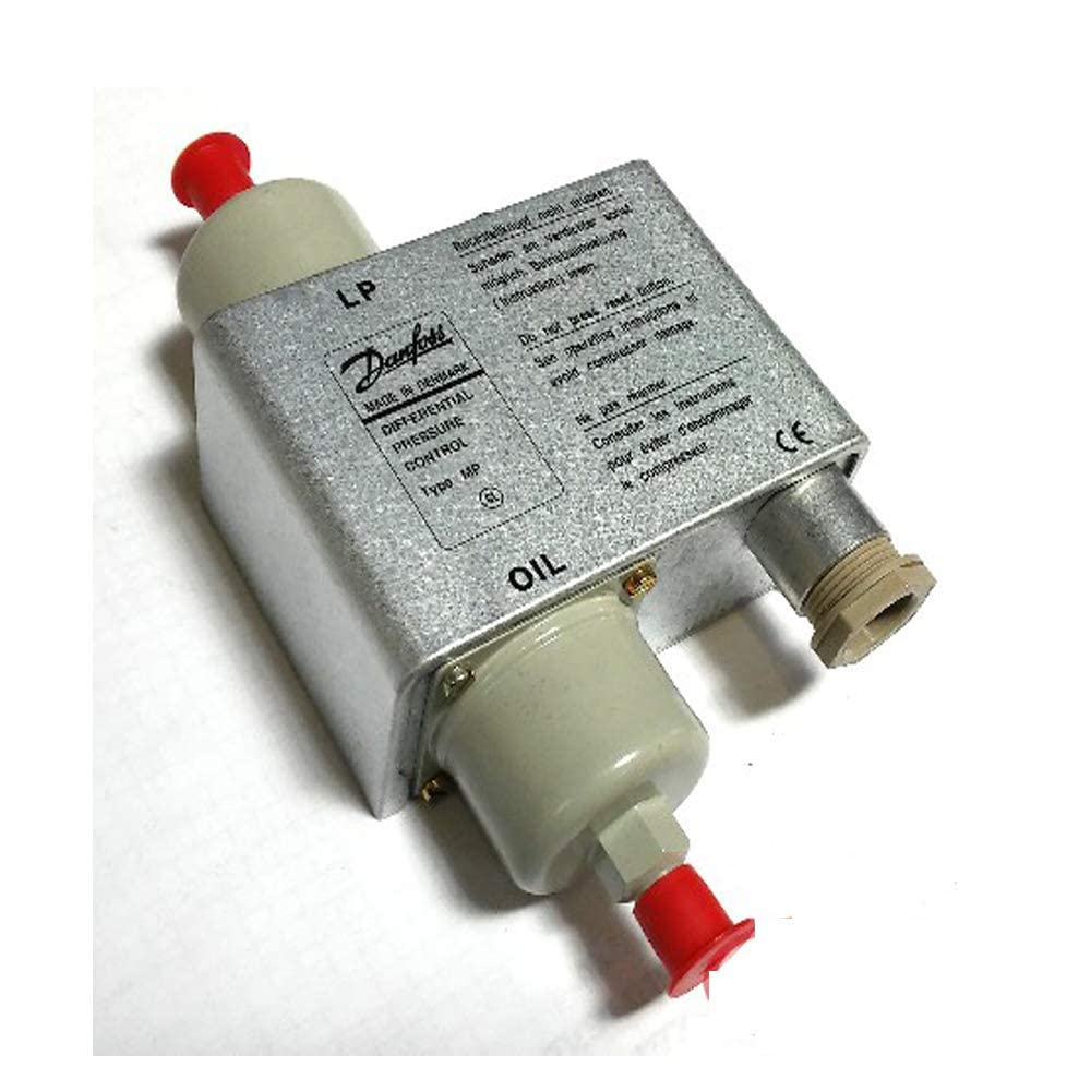 Low Current Electronic Manual Air Pressure Switch Sensor (Range: 0.3 to 4.5 bar) for Boilers,Automobiles,Air Conditioning Systems,Steam Turbine by Danfoss Model: MP-55 [Delivers within 2-3 days]