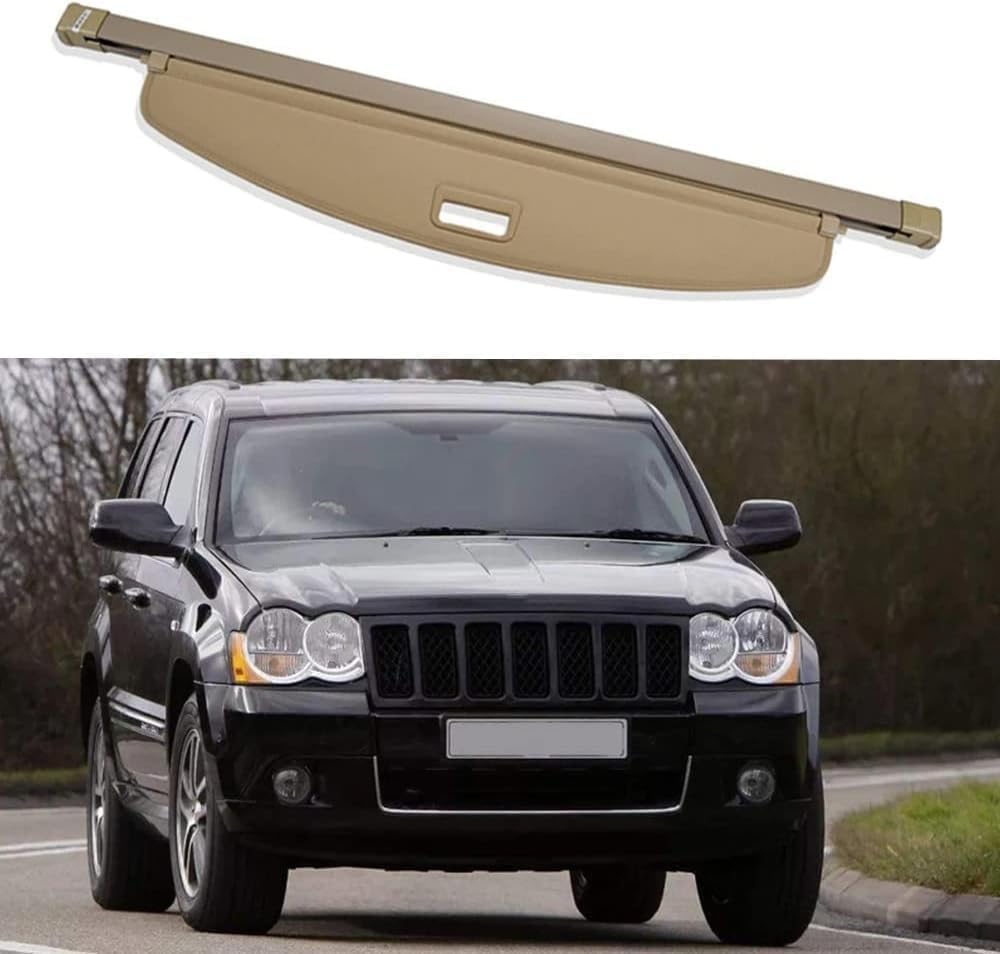 Cubreobjetos retráctil para evitar miradas en Jeep Grand Cherokee WK