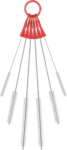 ALINK Good Grips - Cepillo de limpieza de pajilla, extralarga de varios tamaños, limpiador de tuberías para vasos, vasos para beber, botella y tubo,