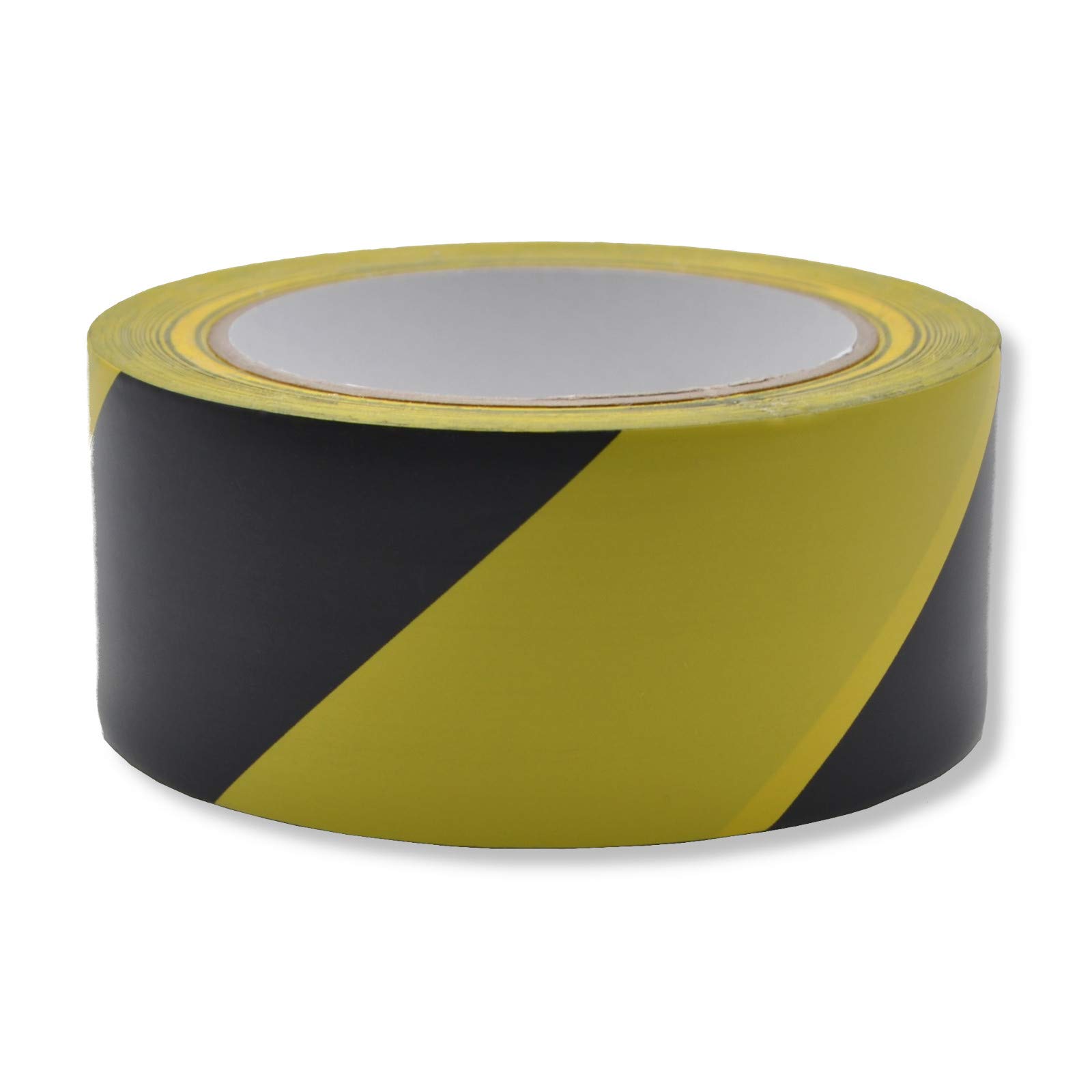 DEWEPRO ROCOL® EasyTape™ Ruban de marquage rayé noir/jaune 50 mm x 33 m – Bande Autocollante PVC résistante