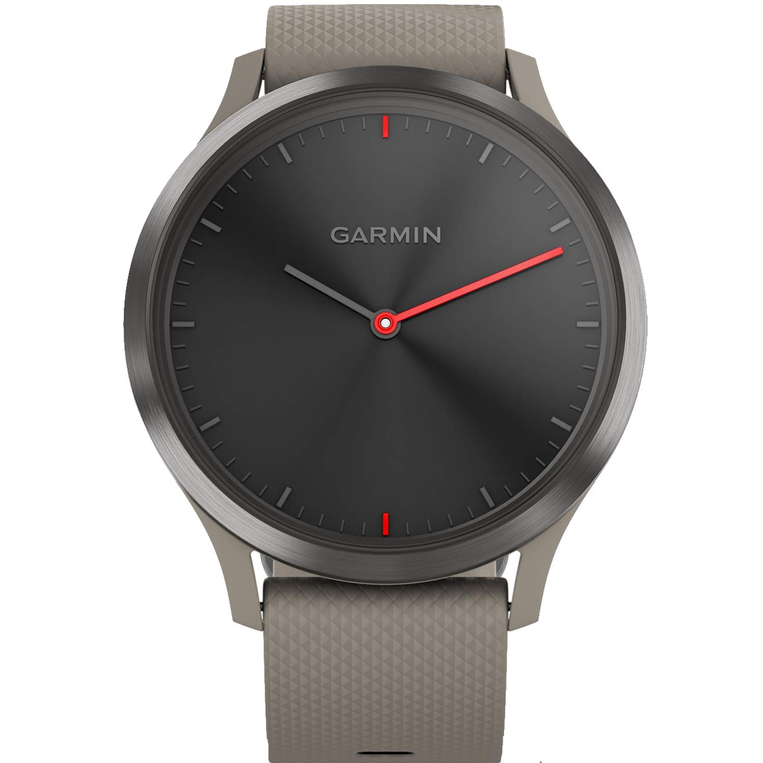 Garminvívomove HR, Hybrid Smartwatch for Men and Women, Silver/Sea Foam