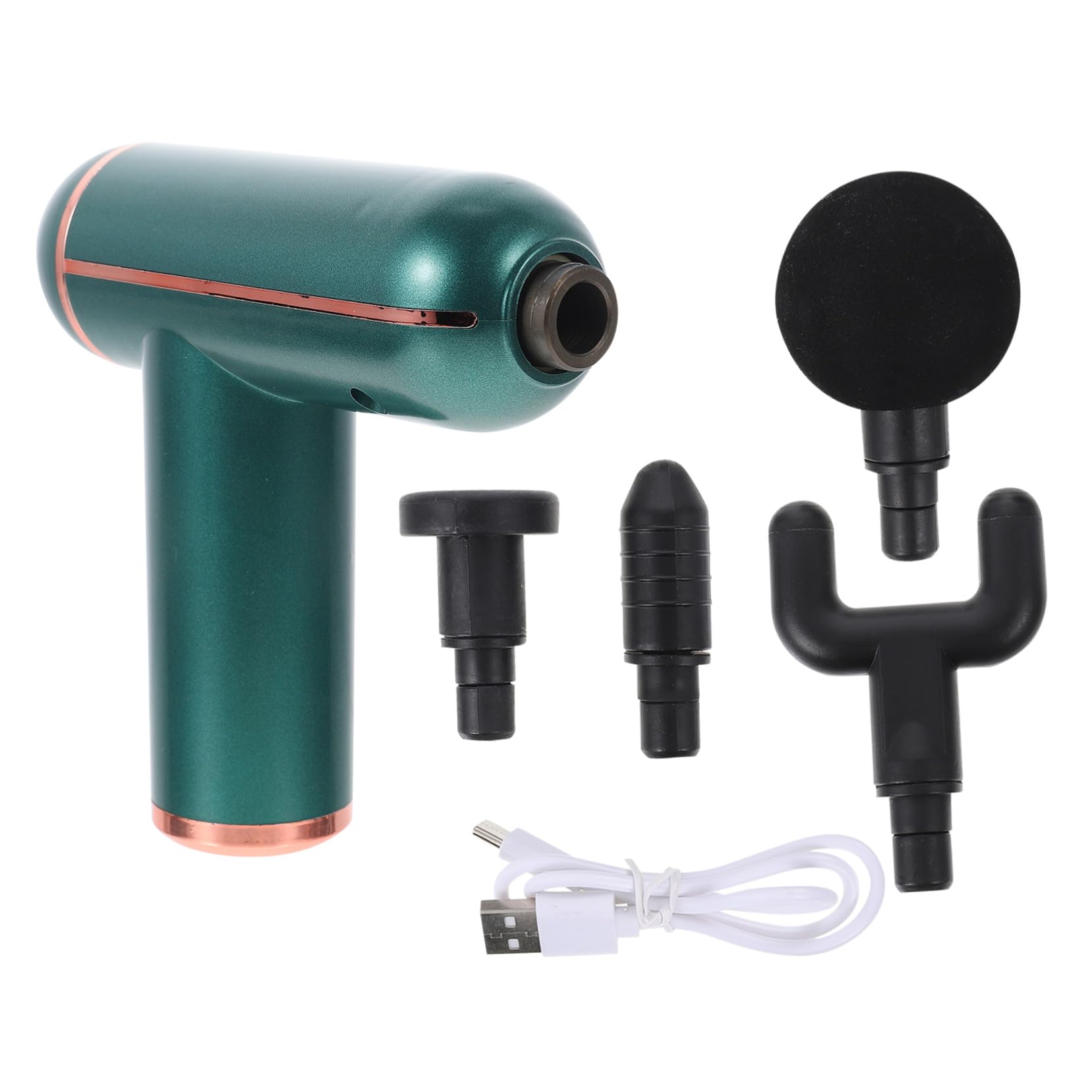 SHERCHPRY Massaggiatore per Fascia Muscolare Strumento per Massaggio Fasciale Rilassante Muscolare Massaggiatore Fitness Strumento per Massaggio Elastico Testine Massaggianti Frequenza