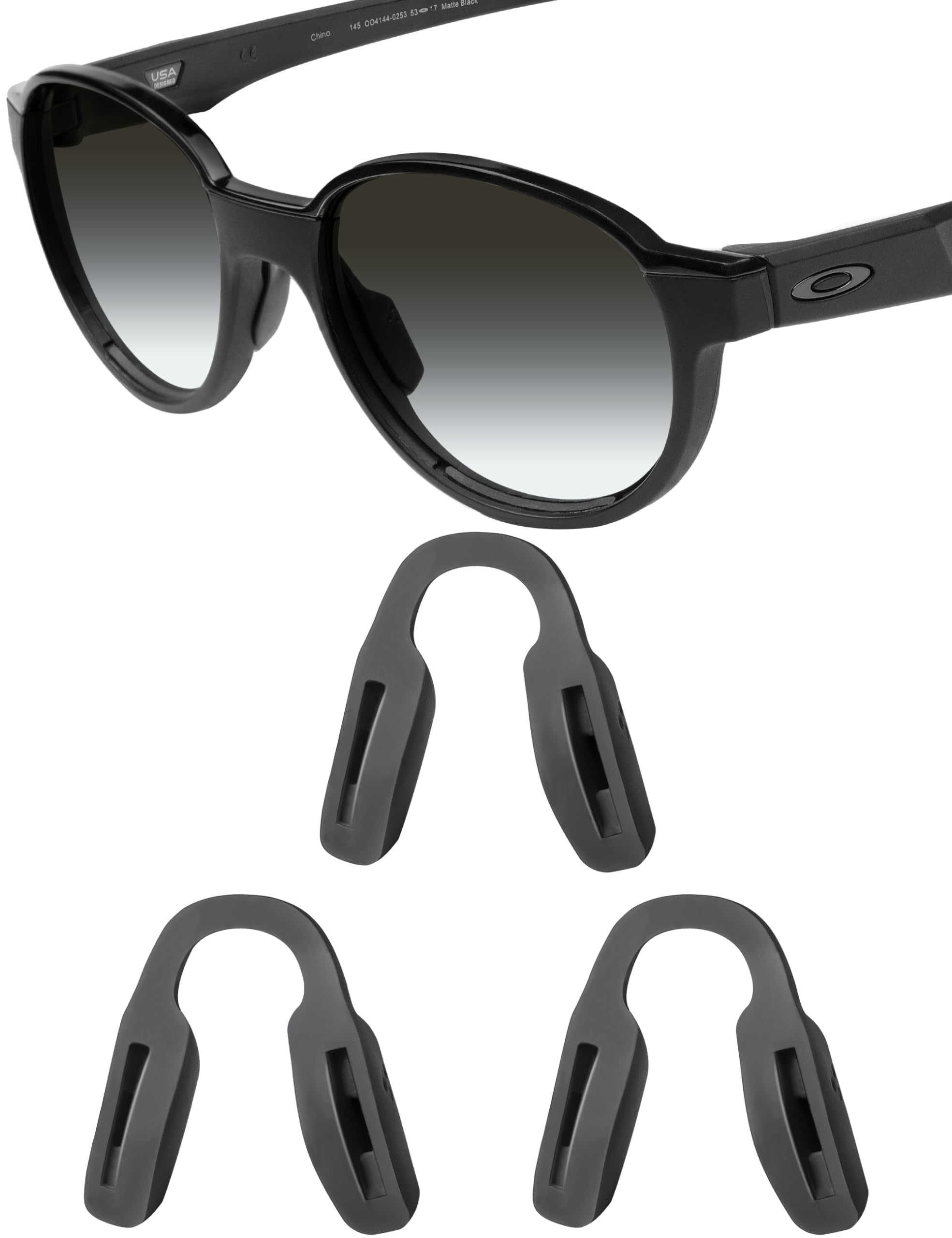 Mryok Replacement Nose Pieces Nose Pads for Oakley Hex Jector OX8032 Eyeglass - Options