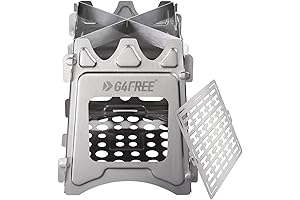 Portable Folding Camping Stove, Pocket Backpacking Stove Outdoor Cooking