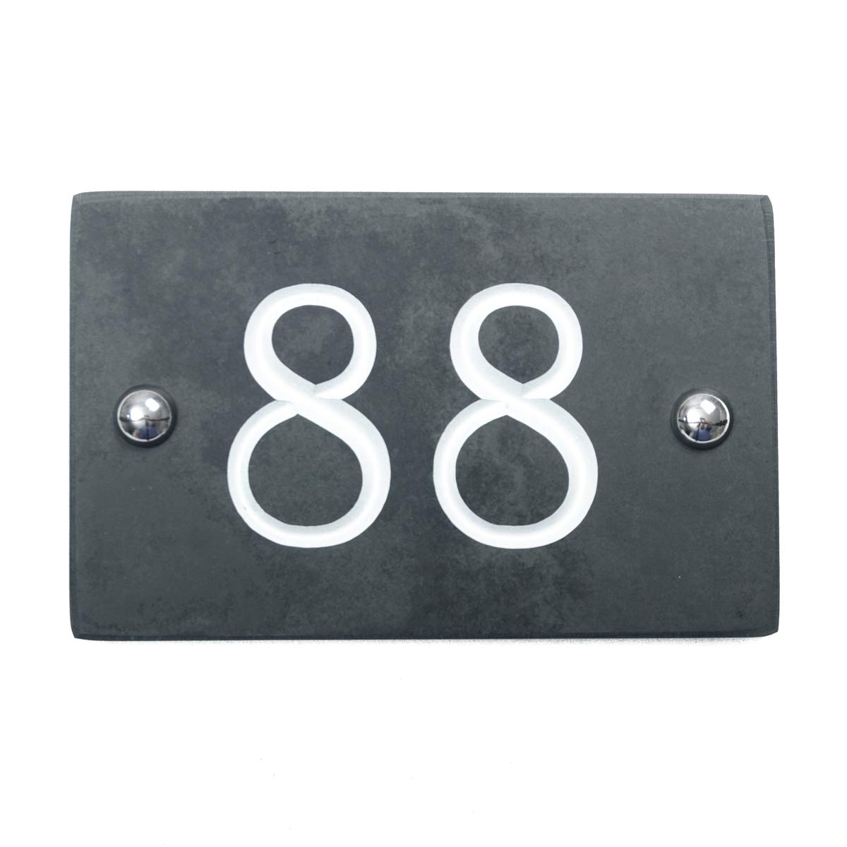 Slate Engraved House Number 88