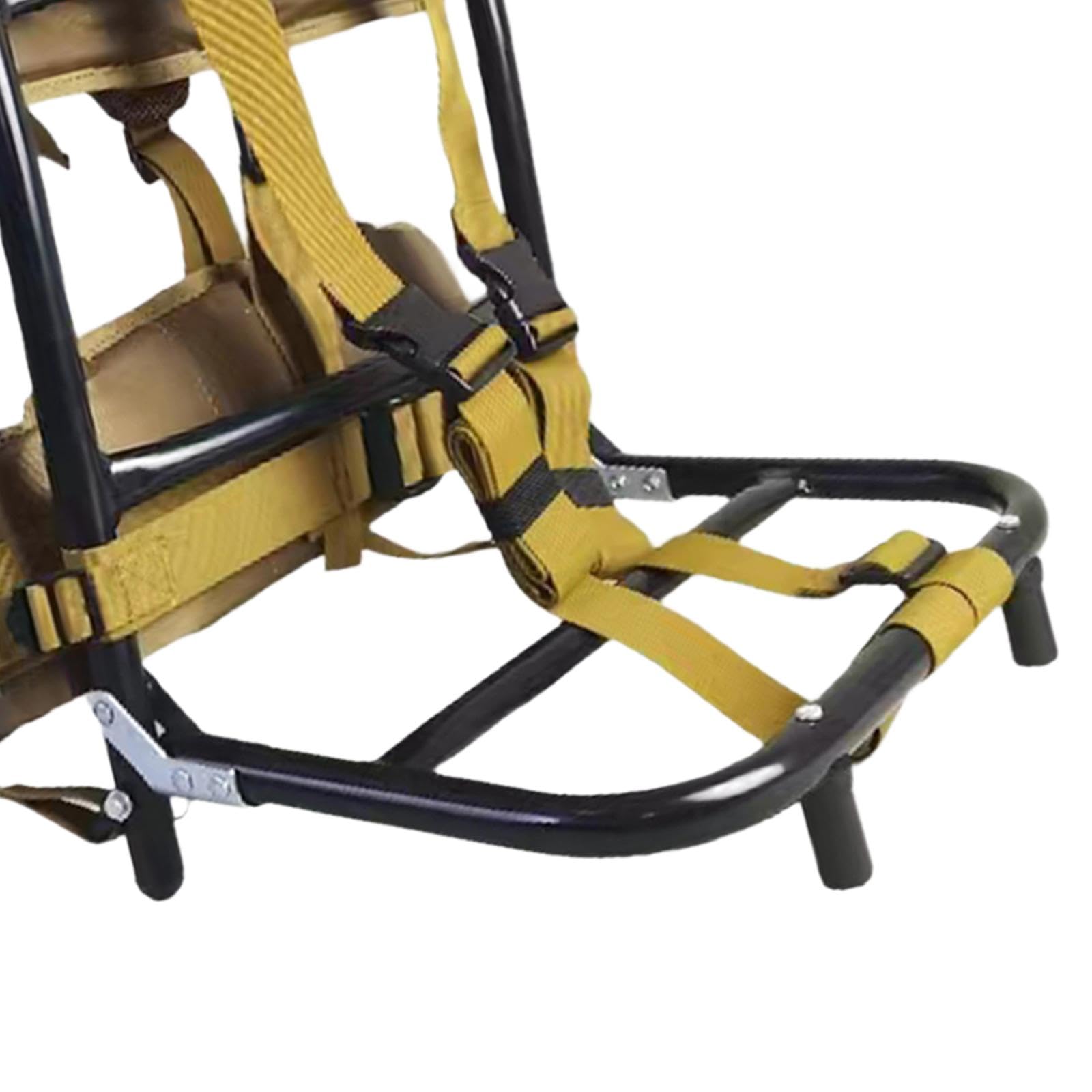 60 Kg Schwerer Rucksackrahmen, Leicht, Tragbar, Faltbar, für Ausrüstung bei Outdoor Aktivitäten Und Camping, Khaki
