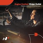 A-Premium Engine Coolant Thermostat Housing Compatible with Smart Models - Fortwo 2008-2015