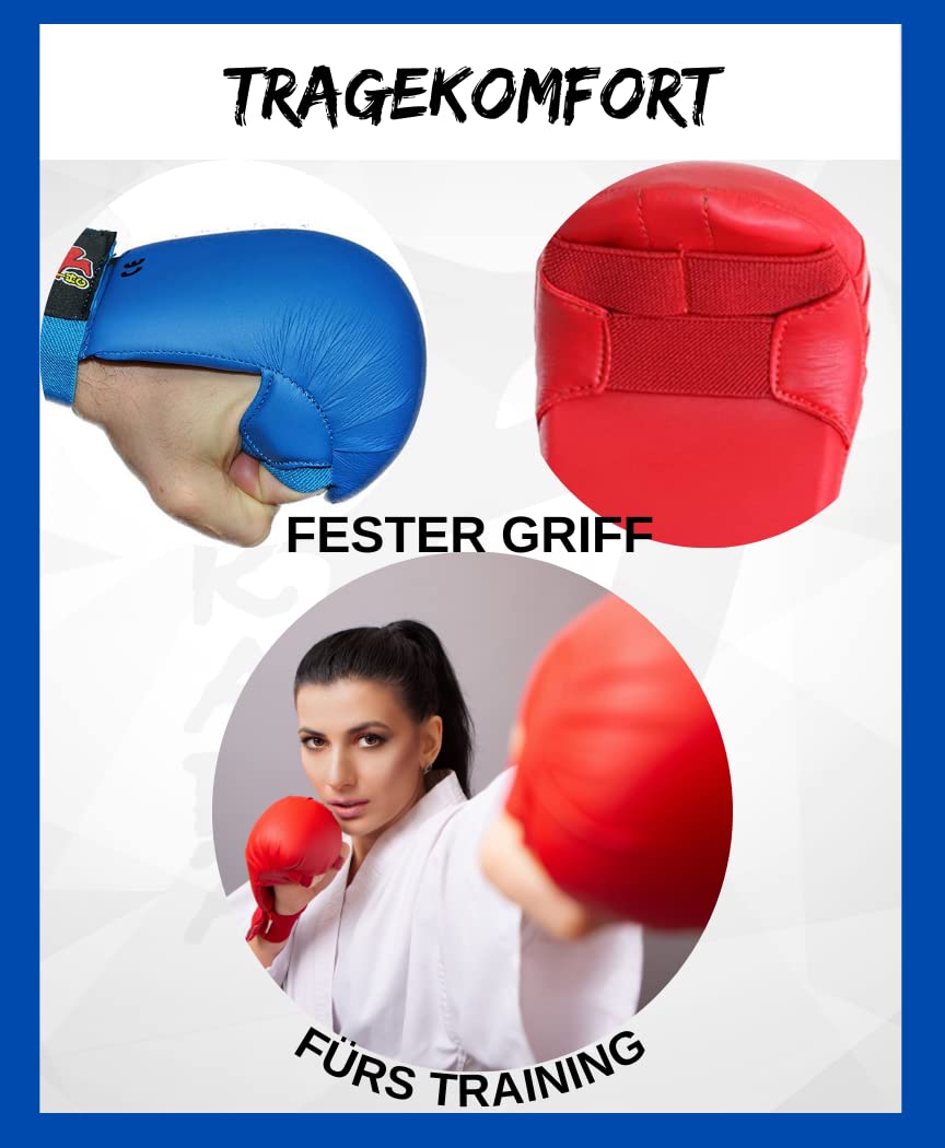 Chikara Karate Faustschutz, Karate Boxhandschuh, Karate Handschutz, Kampfsport Handschutz, Kampfhandschuhe