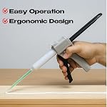 50ml AB Epoxy Glue Gun 1:1 Ratio Manual Dual Cartridge Adhesive Dispenser for 2-Part Glue Lightweight Applicator for DIY, Crafts, Repair Fits Standard 50ml Cartridges