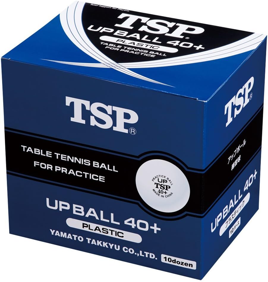 Amazon ティーエスピー Tsp 卓球 ボール アップボール40 練習球 10ダース ヴィクタス Victas スポーツ アウトドア