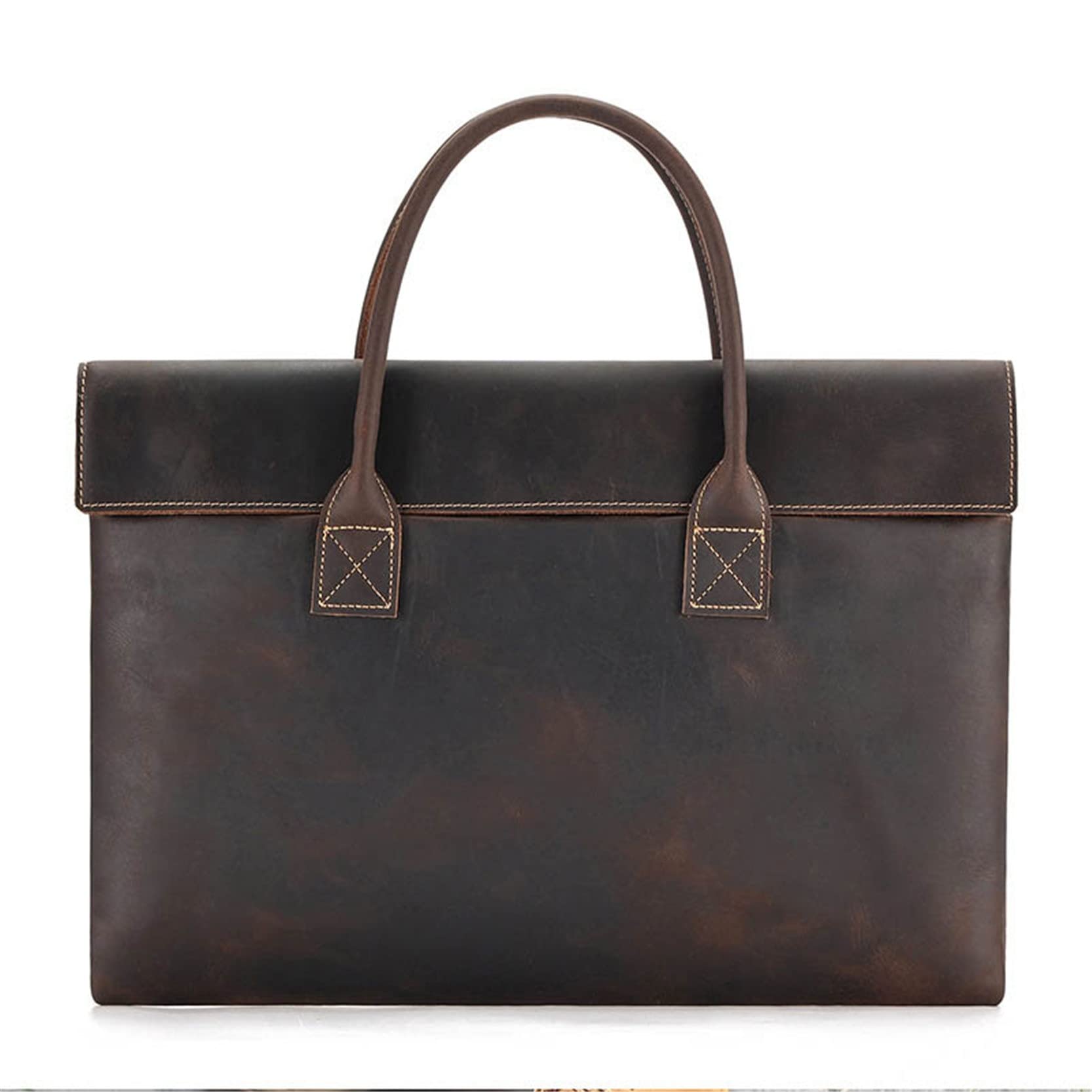 Sac bureau porte-documents travailler avec bandoulière pour homme
