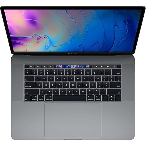 2018 Apple MacBook Pro with 2.6GHz Intel Core i7 (15-inch, 16GB RAM, 1TB SSD Storage) Space Gray (Renewed)