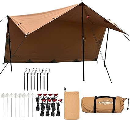 Amazon Kyoser タープ 正方形タープ ポリコットンtc 焚き火可 2 3人用 自由自在タープ 防水 サンシェード Tc 防カビ加工 キャンプ アウトドア 遮光 遮熱 難燃 ソロキャンプ 軽量 コンパクト 正方形 カーキ 296cm 296cm Kyoser タープ Amazon Kyoser タープ 正方形タープ ポリコットンtc 焚き火可 2 3人用 自由自在タープ 防水 サンシェード Tc 防カビ加工 キャンプ アウトドア 遮光 遮熱 難燃 ソロキャンプ 軽量 コンパクト 正方形 カーキ 296cm 296cm Kyoser タープ