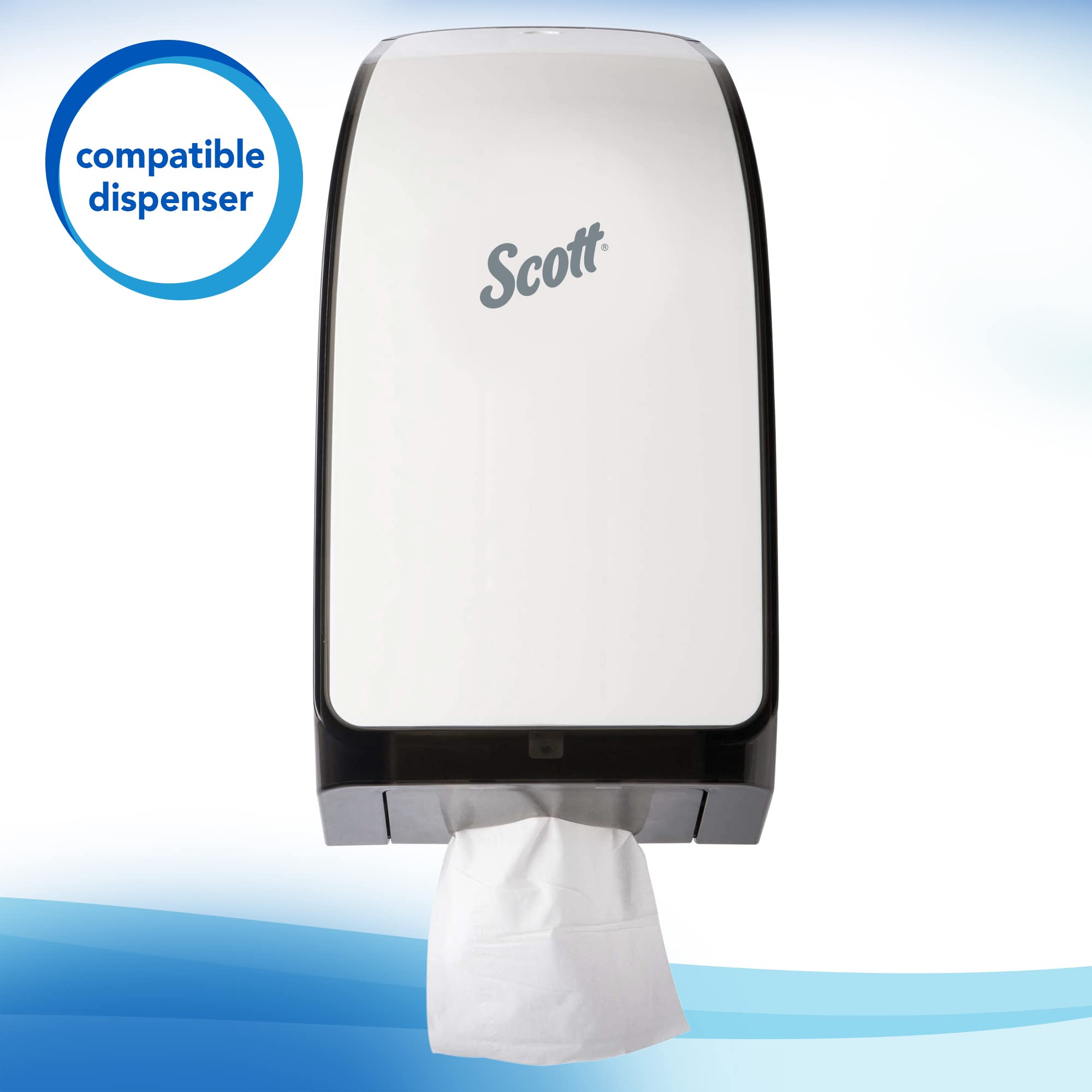Scott Professional Hygienic High-Capacity Folded Tissue