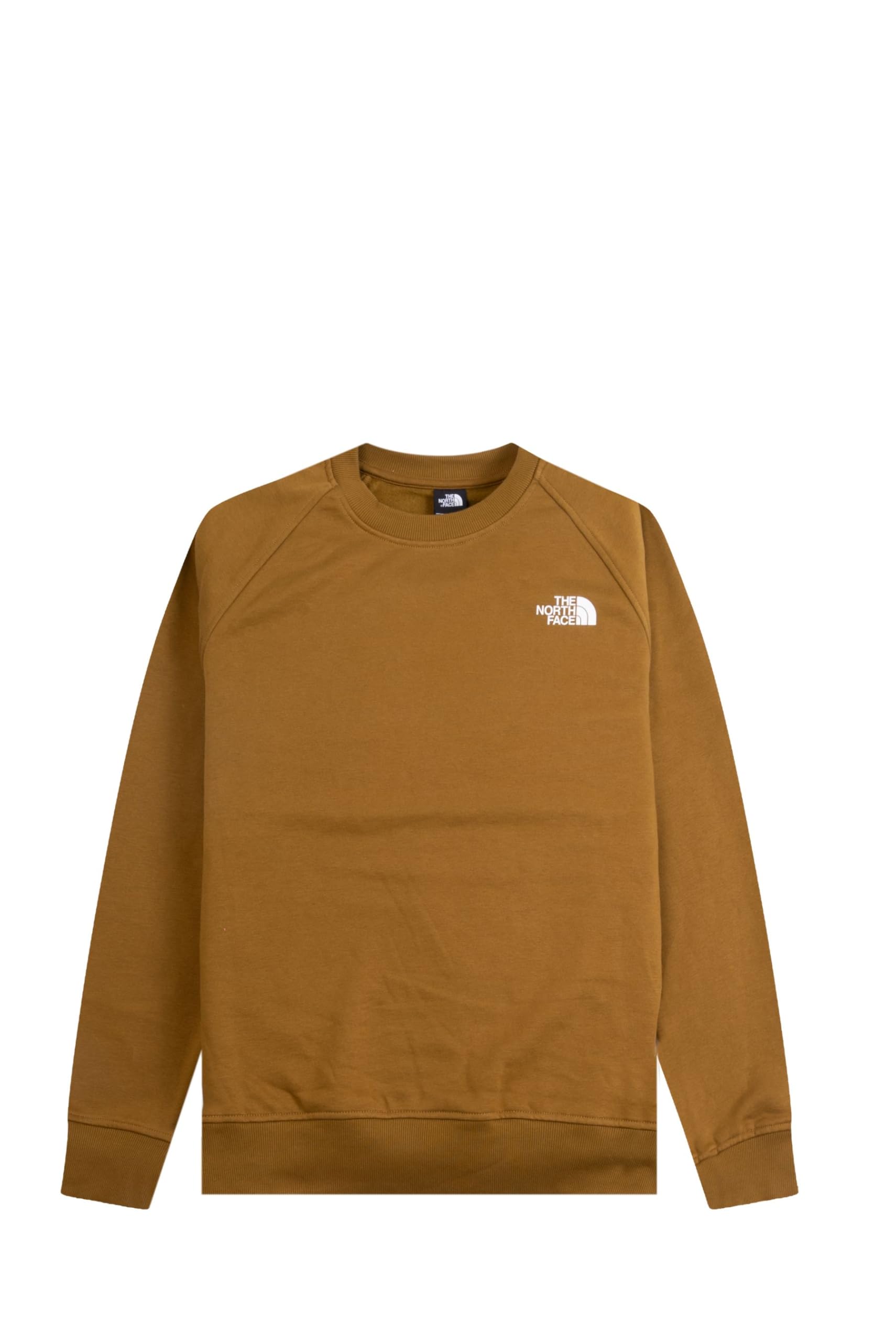 The North Face Men's Raglan Redbox Crew Sweatshirt, Moss Green, S