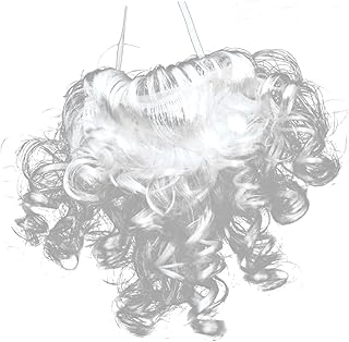 Toyvian Halloween Costumes Halloween Makeup Beard Artificial Mustaches Funny Fake Props Beard Long Beard Props Facial Hair Cosplay Clothing Yiwu Fake Beard White Miss Christmas Beard