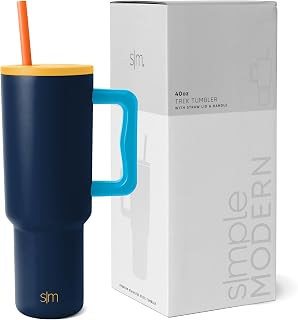 Simple Modern Tumbler Handle Insulated