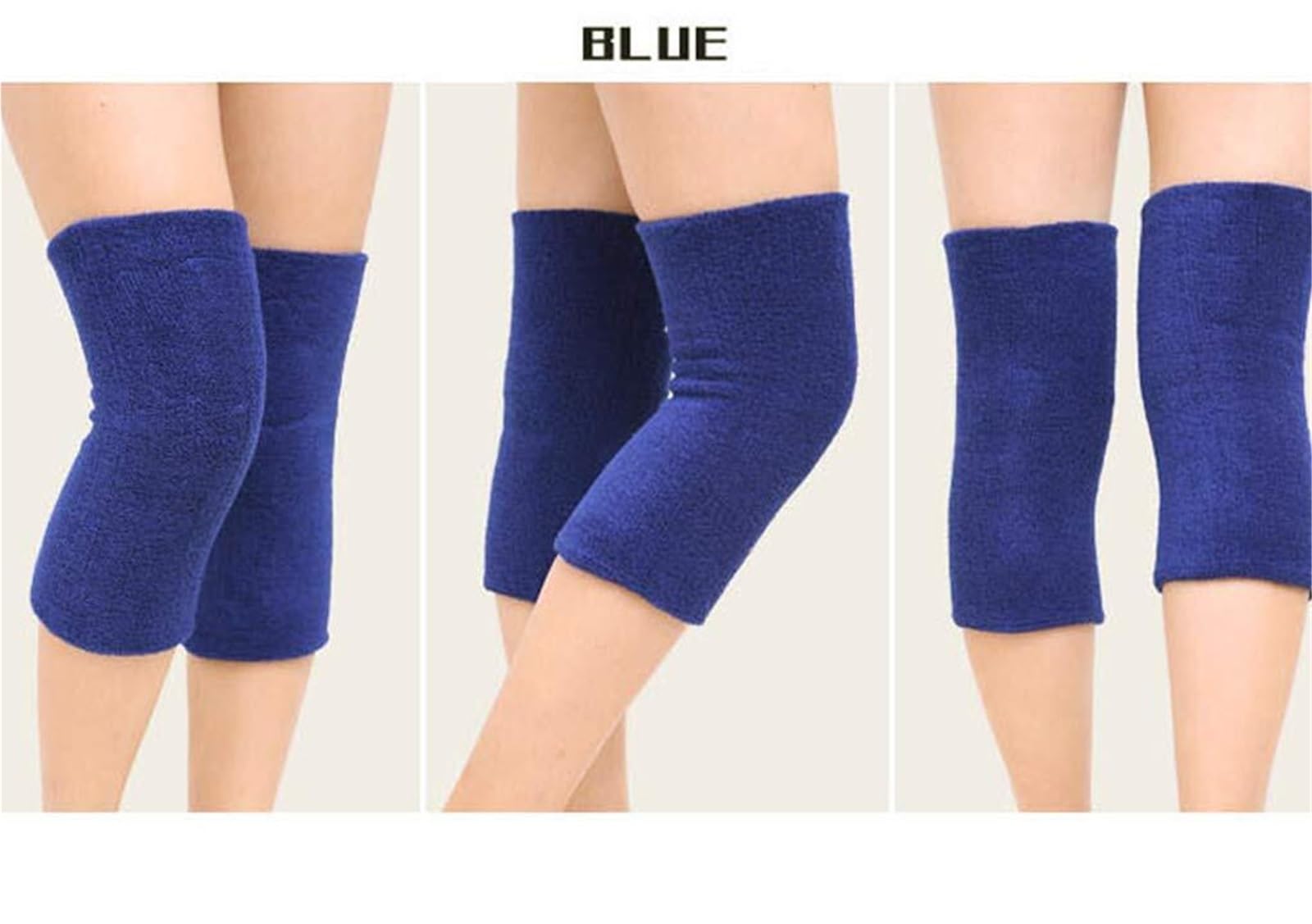 Ginocchiera Ginocchiere Calde E Antivento da Uomo Donna Adatte for Gli Sport all'Aria Aperta Supporto Ginocchio
