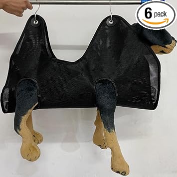 GIANTE Dog Grooming Hammock Heavy Duty Cat Puppy Kitty Restraint Bag for Bathing M