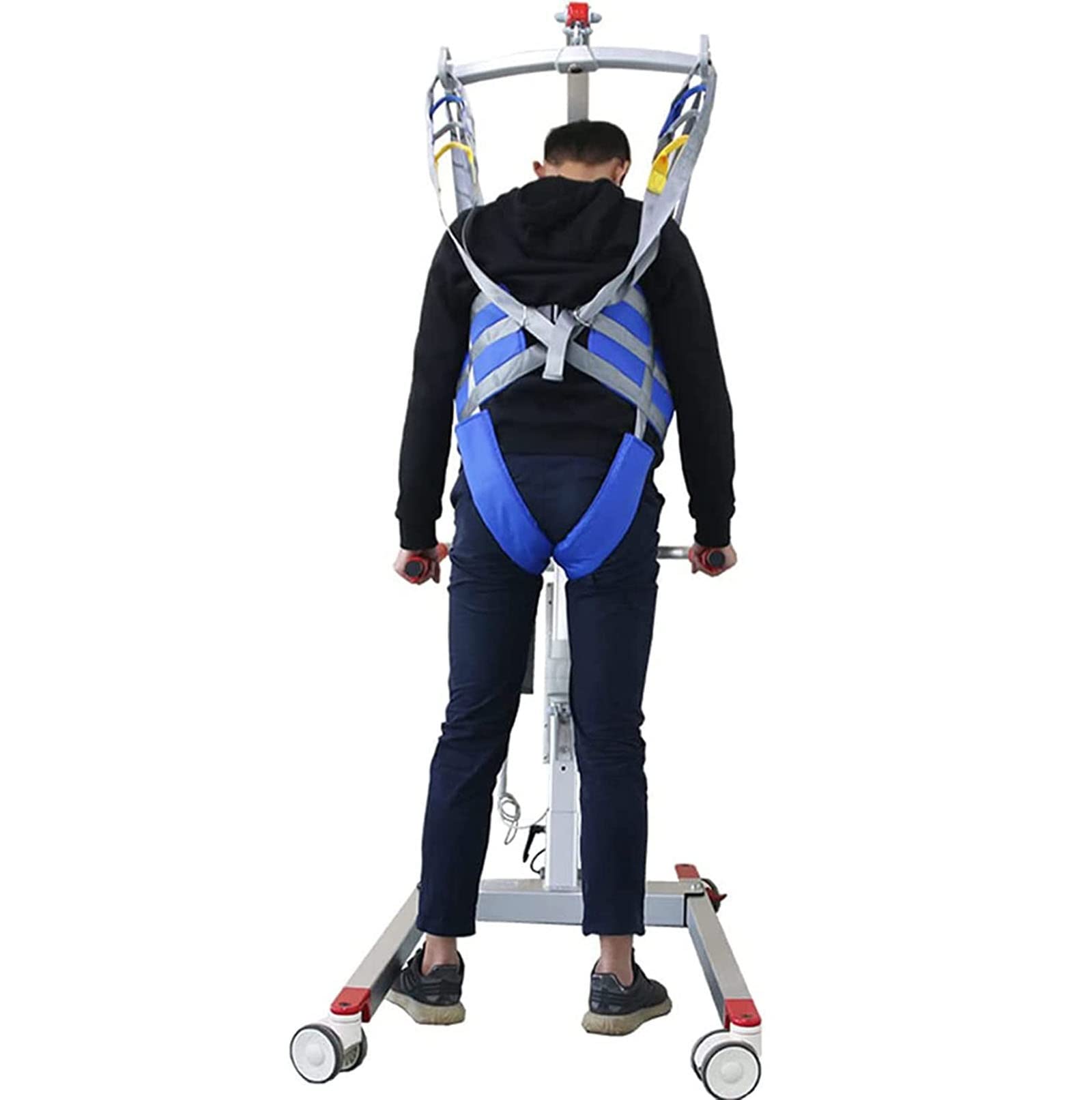 CEEBUS Grúa de Paciente Cinturón médico para Andar, Eslinga Dividida para piernas, para Ancianos y discapacitados, Soportes para Muslos, Caderas, Cintura, Espalda y lumbares. (Size : L)