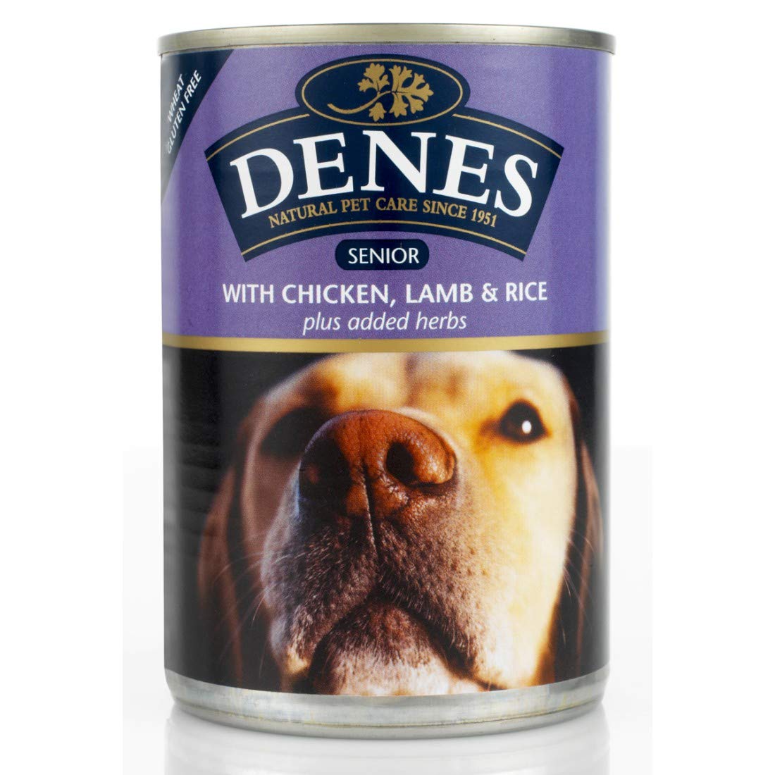 Denes Complete Senior Wet Dog Food Chicken Lamb and Rice, 12 x 400 g